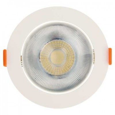 Светильник врезной 9W поворотный Horoz Electric NORA-9 6400K белый IP20 016-053-0009-010 фото