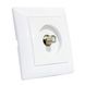 Розетка спутниковая Horoz Electric TINA встраиваемая белая IP20 112-005-0021-010 фото 1