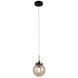 Подвесной светильник Sirius со стеклянным плафоном цвета латунь под лампу Е14 каркас черный матовый IP20&nbsp;G 74405/1P Antique Brass+Matte black SP000043875 фото 1