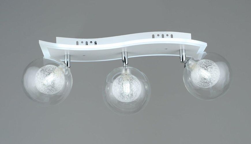 Потолочная LED люстра с пультом Sirius 31W на 3 плафона под лампу G9 3000-6500К белая IP20 B S2280/3 SP000039015 фото