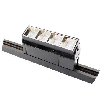 Трековий LED світильник 10W VELMAX лінійний 4100K чорний IP20 V-TRL-LA 25-31-64 фото
