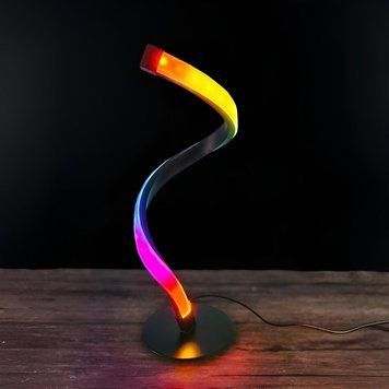 Настільна світлодіодна RGB лампа 5W 5050 RGBIC від USB корпус чорний VALESO BL00095 (Модель S) SP000050148 фото