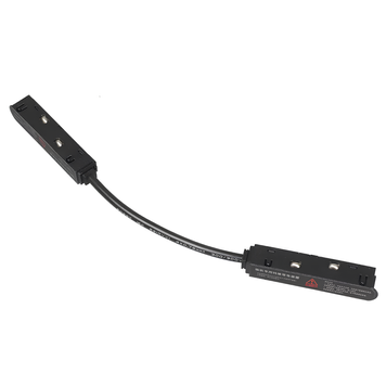 Конектор живлення для магнітного шинопроводу Horoz Electric чорний 48VDC IP20 MAGNET-C1 129-009-0001-011 фото