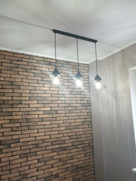 Светильник подвесной MSK Electric Crystal в стиле лофт NL 0535-3 615436 фото