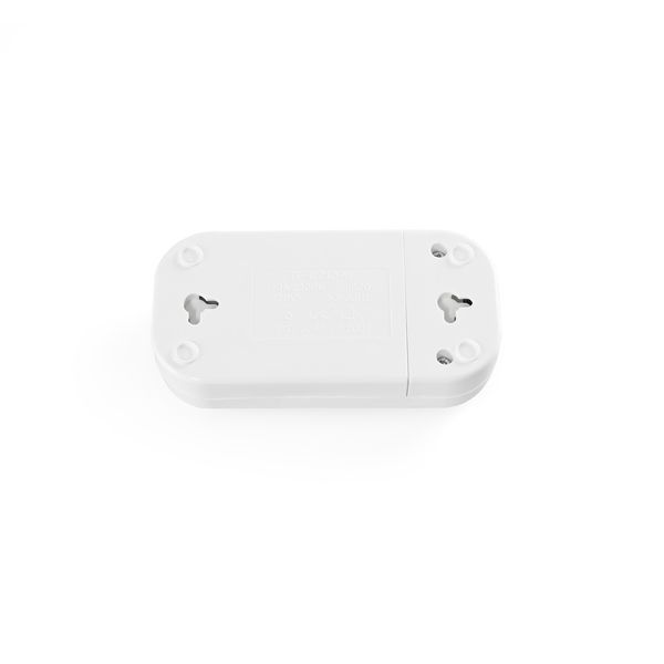 Колодка для подовжувача TITANUM STANDARD без заземлення 10A 250V на 2 розетки білого кольору TF-B210-W TF-B210-W фото
