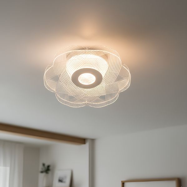 Настенно-потолочный LED светильник 14W с декоративным акриловым плафоном 3000К-6500К белого цвета Svet SY-16020 WH SY-16020 WH фото