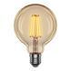 Филаментная LED лампа 4W VELMAX форма шар G95 E27 2200K 400Lm V-Filament-Amber-G95 21-46-13 фото 1
