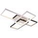 Стельова LED люстра 86W з пультом Valeso з прямокутними розсіювачами 3000K-6500К біла/чорна IP20 DK6558/4 WH+BK SP000050427 фото 3