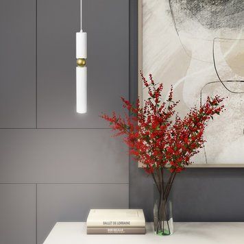 Светильник подвесной MSK Electric Antique белого цвета NL 40500 WH+BN NL 40500 WH+BN фото