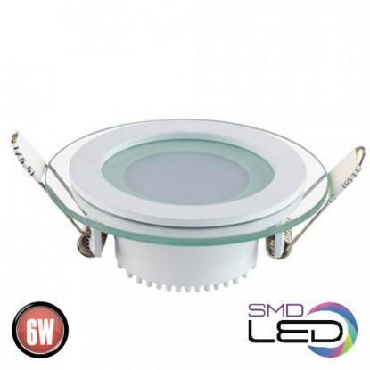 Світильник врізний 6W LED Horoz Electric CLARA-6 круглий 6400К білий IP20 016-016-0006-010 фото