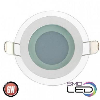 Світильник врізний 6W LED Horoz Electric CLARA-6 круглий 6400К білий IP20 016-016-0006-010 фото