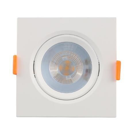 Світильник врізний 9W LED поворотний Horoz Electric MAYA-9 6400K білий IP20 016-054-0009 фото
