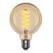 Филаментная LED лампа 4W VELMAX форма шар G95 E27 2700K 300Lm V-Filament-Amber-G95-Спираль-V 21-46-53 фото 1