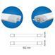 Світильник вологозахищений 18W Horoz Electric LED NEHIR-18 65.2см 4200K IP65 059-003-0018-020 фото 3