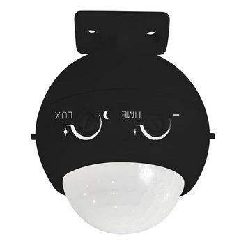 Датчик руху Horoz Electric з діапазоном до 8 метрів кут 360&deg; чорний IP20 NAVARA 088-005-0001-020 фото