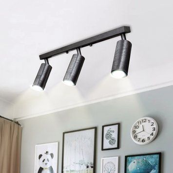 Світильник у стилі лофт MSK Electric Tube спот з поворотним механізмом NL 1105-3 SILVER 615237 фото