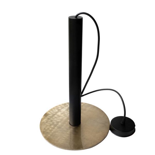 Светильник подвесной в стиле лофт MSK Electric Disk под лампу Е14 NL 26501 BK+BN черный+бронза 618239 фото