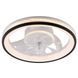 Стельовий LED світильник 82W з пультом Interees з вентилятором 3000K-6200K IP20 XI3802-480 WH+BK FAN XI3802-480 WH+BK FAN фото 1