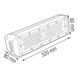 Светильник подвесной 100W промышленный Horoz Electric LED ZEUGMA-100 влагозащищенный 6400K IP65 063-005-0100-010 фото 5