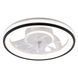 Стельовий LED світильник 82W з пультом Interees з вентилятором 3000K-6200K IP20 XI3802-480 WH+BK FAN XI3802-480 WH+BK FAN фото 2