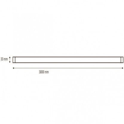 Шипровід для трекового світильника Horoz Electric 3м чорний IP20 097-001-0003-021 фото