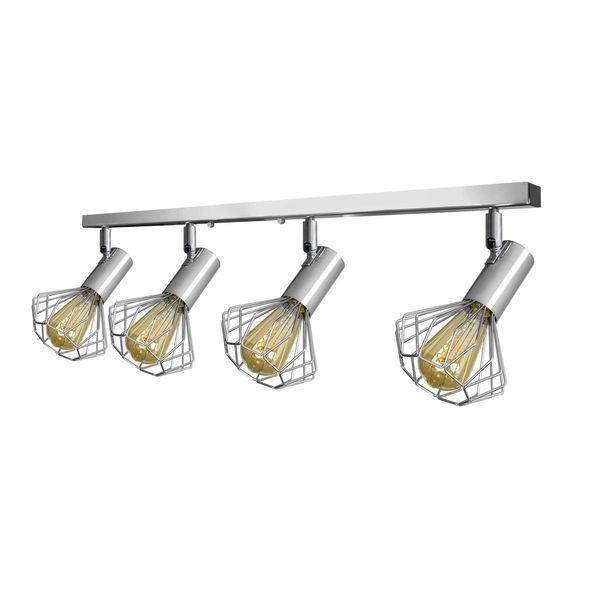 Светильник лофт MSK Electric Diadem настенно-потолочный NL 22151-4 CR хром 616170 фото