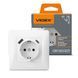 Розетка одинарна з USB-зарядкою VIDEX BINERA із заземленням 16A 250V біла VF-BNSK1GUC-W VF-BNSK1GUC-W фото 1