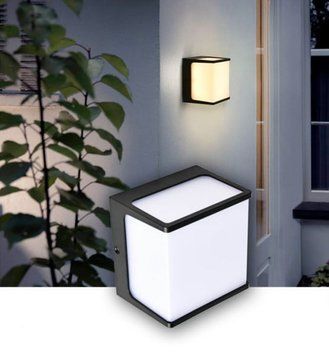 Світильник світлодіодний 8W фасадний CUBE Horoz Electric настінний 4200K IP65 076-068-0008-010 фото