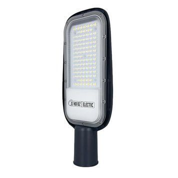 Консольний світлодіодний світильник 150W Horoz Electric з монтажем на опору 6400K з захистом від вологи чорний IP65 TEXAS-150 074-012-0150-030 фото