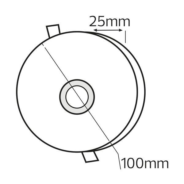 Светильник врезной 6W LED Horoz Electric VALENTINA-6 3000K/6500K белый IP20 016-063-0006-010 фото