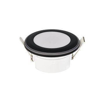 Світильник врізний 5W LED Horoz Electric PARKER-5 4200K чорний IP20 016-071-0005-020 фото