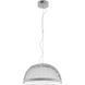 Підвісна LED люстра 35W Valeso з плафоном у сітку 3000/4500/6000К біла IP20 V DK6376-400 WH V DK6376-400 WH фото 2