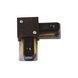 Соединитель шинопровода угловой Horoz Electric черный 220-240V IP20 096-002-0002-022 фото 2
