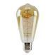 Филаментная LED лампа 4W VELMAX ST64 E27 2700K 300Lm V-Filament-Amber-ST64-Спираль-V 21-43-51 фото 2