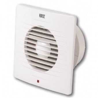 Вентилятор витяжний&nbsp;15W Horoz Electric білий&nbsp;12см IP20 500-000-120 фото