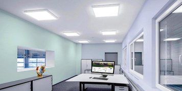 Світильник накладний LED 48W Horoz Electric PULSAR-48 6400K біла панель IP20 056-015-0048-050 фото