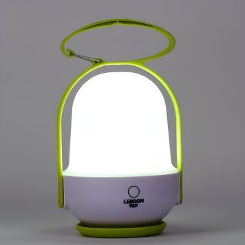 Кемпінговий LED ліхтар 3W Lebron з вбудованим акумулятором 2400mAh Li-Ion білий L-HL-615 15-16-15 фото