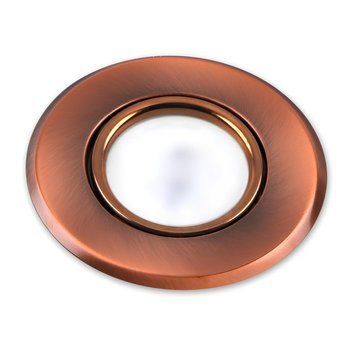 Точечный светильник Sirius круглый под лампу MR16 медный IP20 Ш DH 09 COPPER SP000017378 фото