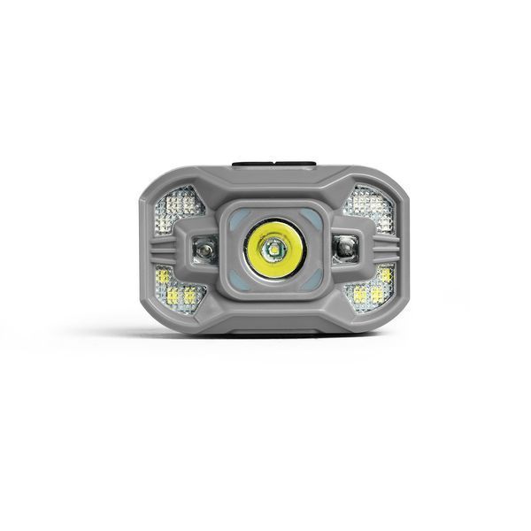 Налобный LED фонарь на аккумуляторе TITANUM 110Lm с регулируемым наклоном 8500/7700К серый TLF-H08 TLF-H08 фото
