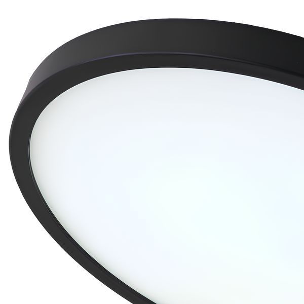 Потолочный накладной LED светильник 28W 5000K 2520Lm круглой формы &Oslash;300 мм IP20 THE-Light TL 2029285 BK TL 2029285 BK фото