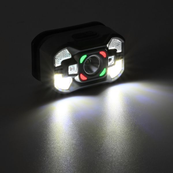 Налобный LED фонарь на аккумуляторе TITANUM 110Lm с регулируемым наклоном 8500/7700К серый TLF-H08 TLF-H08 фото