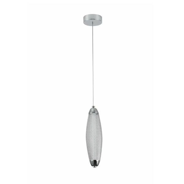 Підвісний LED світильник 8W Valeso в стилі модерн 6500К хром IP20 G 2667/1P 16W SP000045471 фото