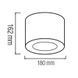 Светильник накладной 15W LED Horoz Electric SANDRA-15/XL&nbsp;4200K белый круглый IP20 016-043-1015-030 фото 2