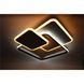 Стельова LED люстра 80W з пультом VELMAX на три плафони 3000K-6500K чорно-біла IP20 V-СL-ARIA-S 23-44-34 фото 3