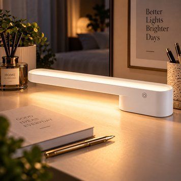 Настільна LED-лампа 10W VALESO сенсорна акумуляторна 2400 мАгод 3000&ndash;6000K біла 1994 SP000054225 фото