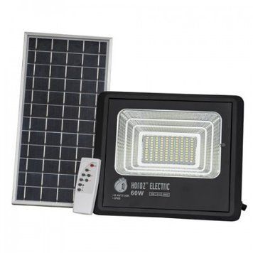 Прожектор светодиодный 60W Horoz Electric TIGER-60 на солнечной батарее 6400K IP65 068-012-0060-010 фото