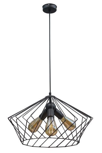 Люстра в стиле лофт MSK Electric Camelia NL 3329-3 подвесной светильник на три лампы 613669 фото