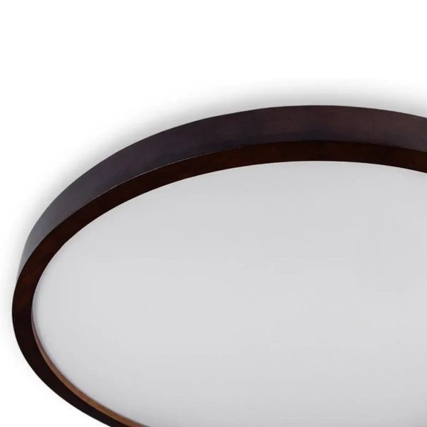 Стельовий LED світильник 60W з пультом Vestum з матовим розсіювачем 3000К-6500К горіх IP40 WOOD VS-91046 фото