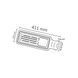 Вуличний консольний LED світильник 50W Horoz Electric на стовп 6400K чорний IP65 VEGAS-50 074-013-0050-020 фото 2