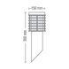 Светильник фасадный Horoz Electric PALMIYE-1 черный настенный под лампу Е27 IP44 075-001-0001-010 фото 2